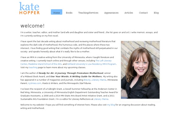 Minimalista theme site design template sample