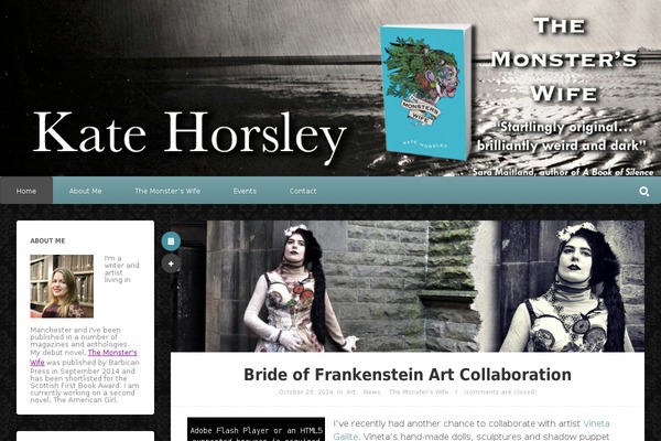 katehorsley.co.uk site used Oh-my-blog