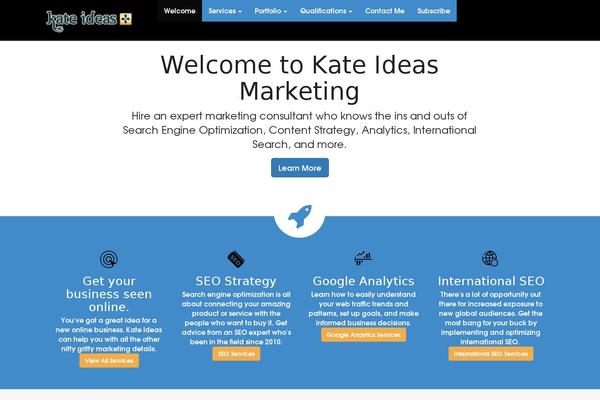 kateideas.com site used Ward Pro