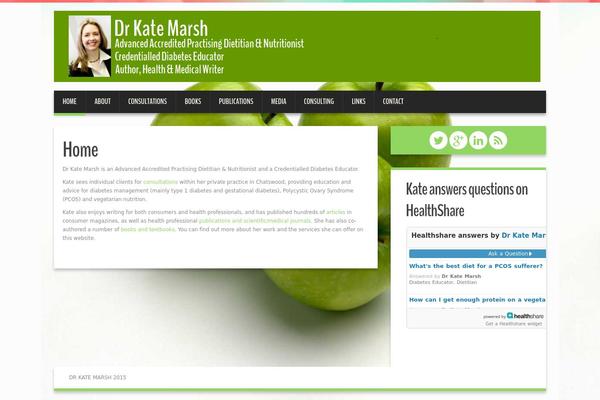 Duena theme site design template sample