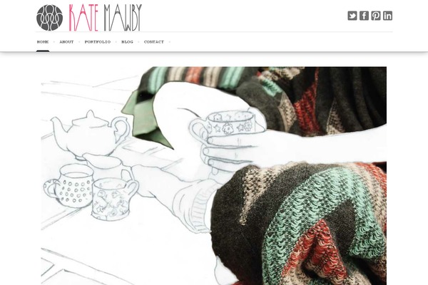 Fashionista theme site design template sample
