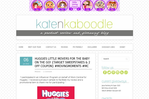 Ignite theme site design template sample