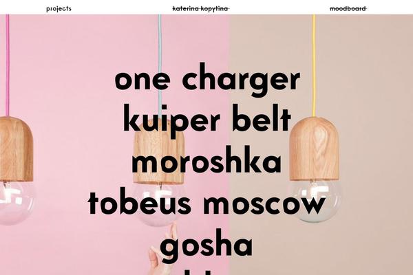 Kate theme site design template sample