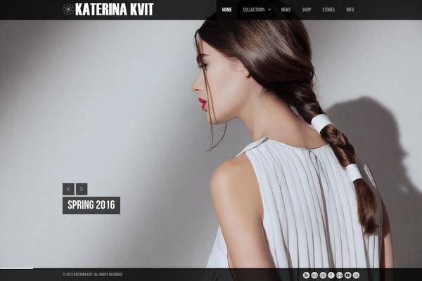 Lensa theme site design template sample