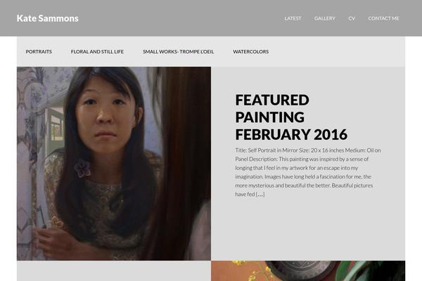 Author Pro theme site design template sample