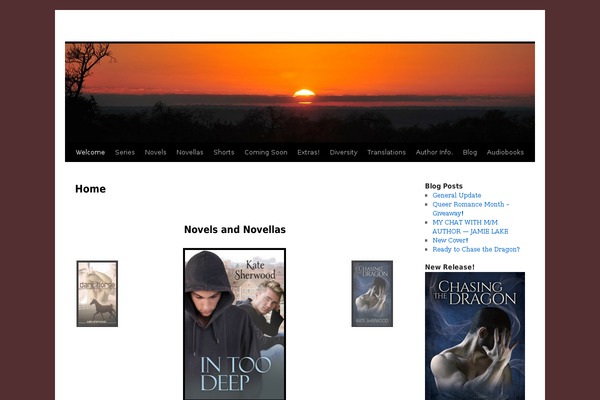 Twenty Ten theme site design template sample