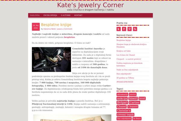 Luscious theme site design template sample