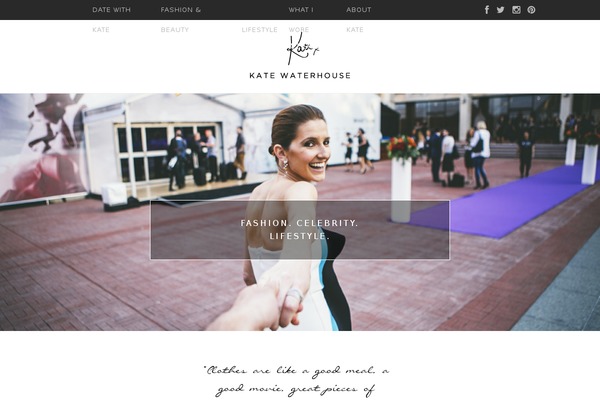 Hemlock Child theme site design template sample