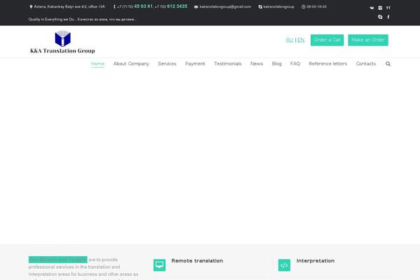 Site using mqTranslate plugin