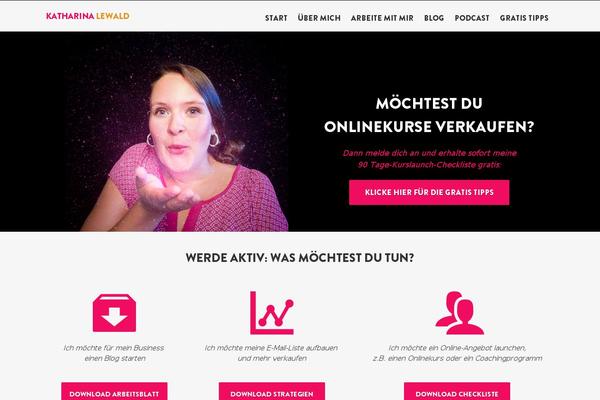 Neve theme site design template sample