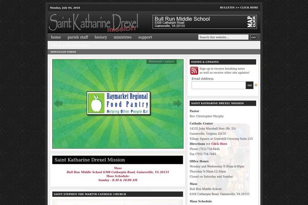 Church_20 theme site design template sample