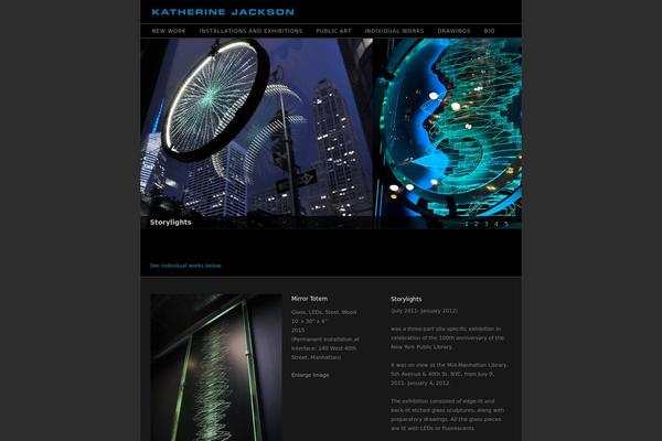 Thesis 1.8 theme site design template sample