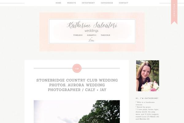 Showit theme site design template sample