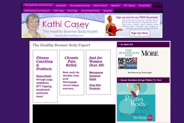 FlexSqueeze theme site design template sample