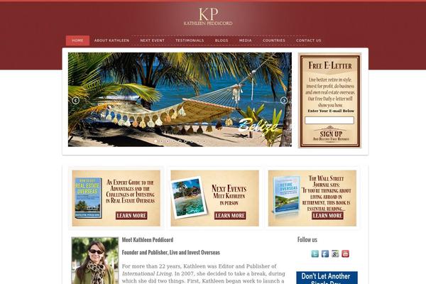 Path theme site design template sample