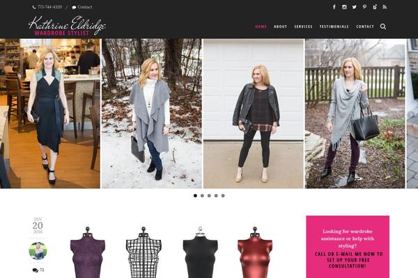 kathrineeldridge.com site used Optik-theme