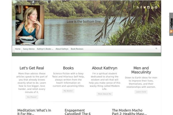 evolve theme site design template sample