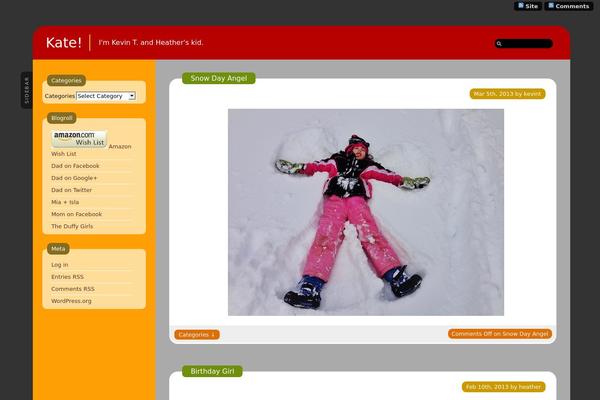 Ahimsa theme site design template sample
