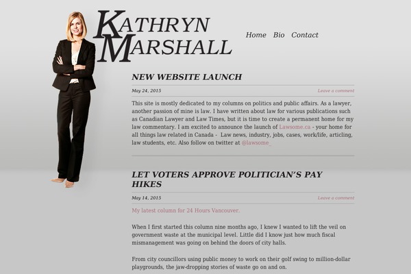Km theme site design template sample