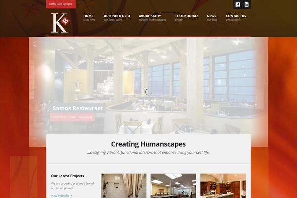 Venture theme site design template sample