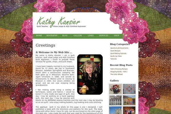 kathykansier.com site used Sparkle