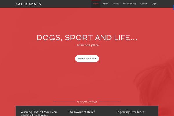 kathykeats.com site used Agency Pro