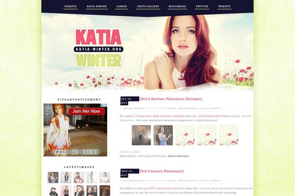 Three theme site design template sample