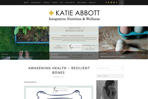 Hemlock theme site design template sample