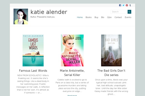 Spacious Pro theme site design template sample