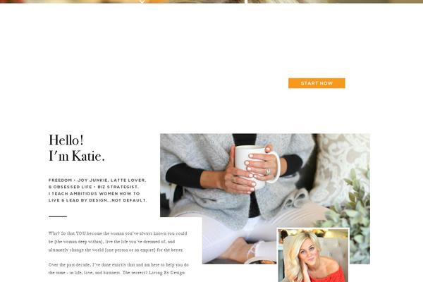 katiedenouden.com site used Katie