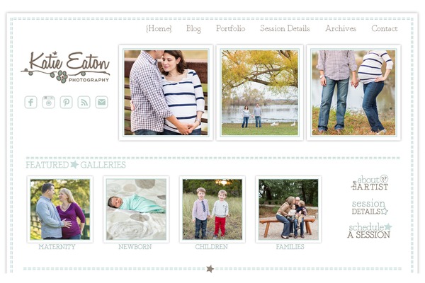 ProPhoto 5 theme site design template sample