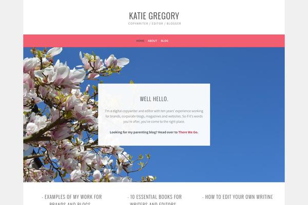 Natalielist theme site design template sample