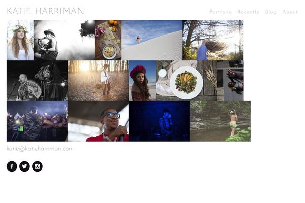 Site using Alpine PhotoTile for Instagram plugin