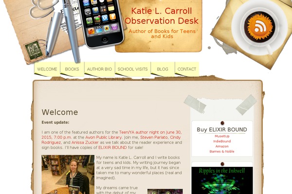 katielcarroll.com site used Multi