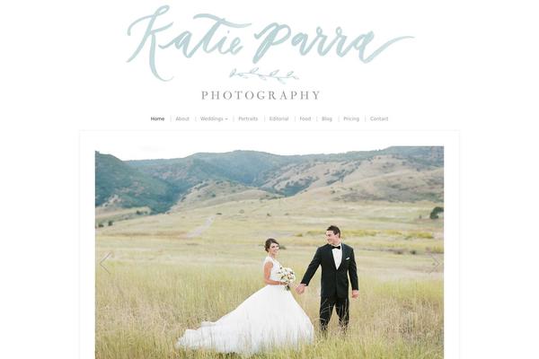 Organic_photographer theme site design template sample