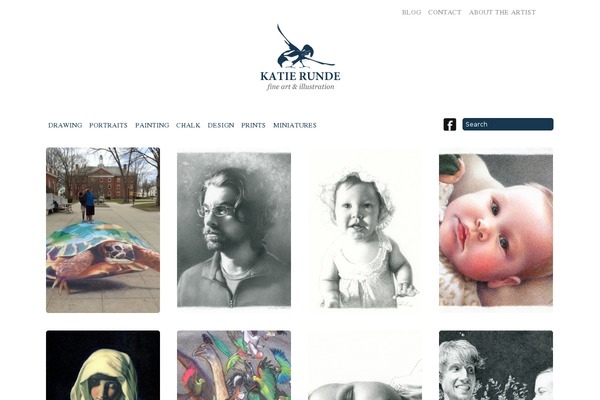 Grid Theme Responsive theme site design template sample