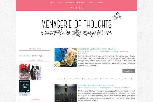 Site using Ultimate-book-blogger plugin