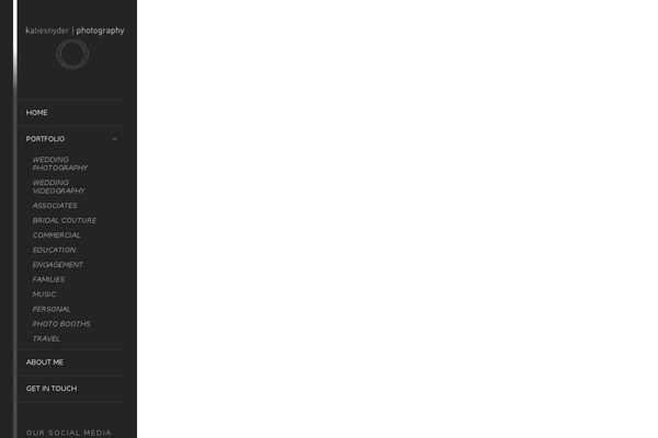 LENS theme site design template sample