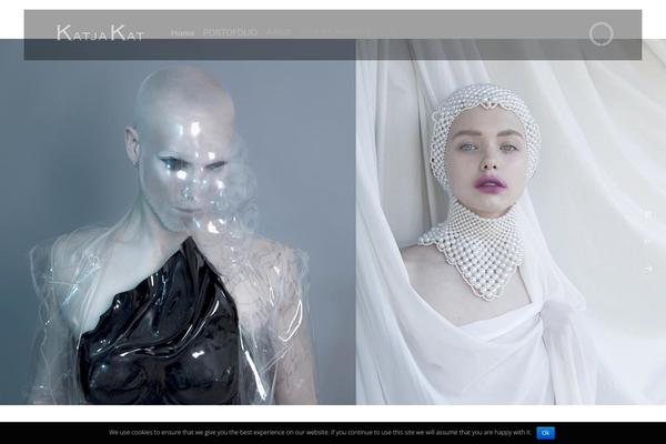 Kreativa theme site design template sample