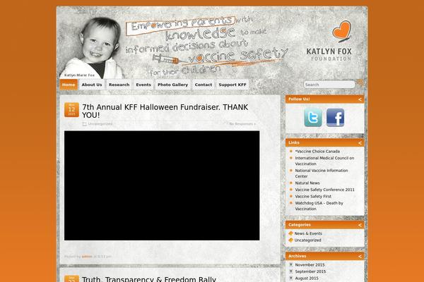 Suffusion theme site design template sample