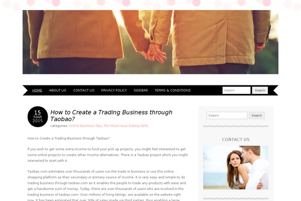 Adelle theme site design template sample