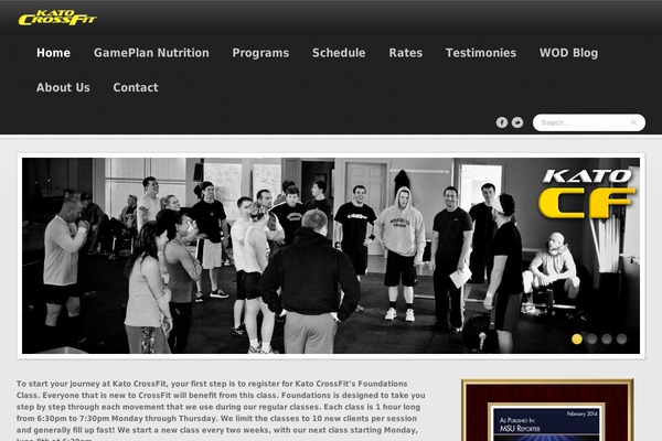 Camp theme site design template sample