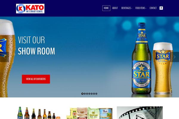 Growler theme site design template sample
