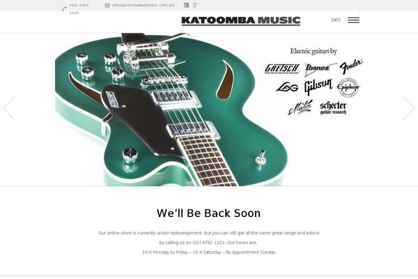 Retail Therapy theme site design template sample
