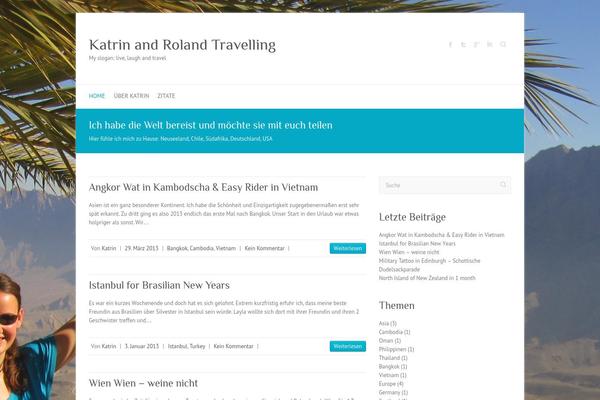 Attitude theme site design template sample