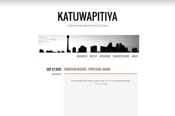 Chunk theme site design template sample