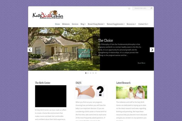Chameleon theme site design template sample