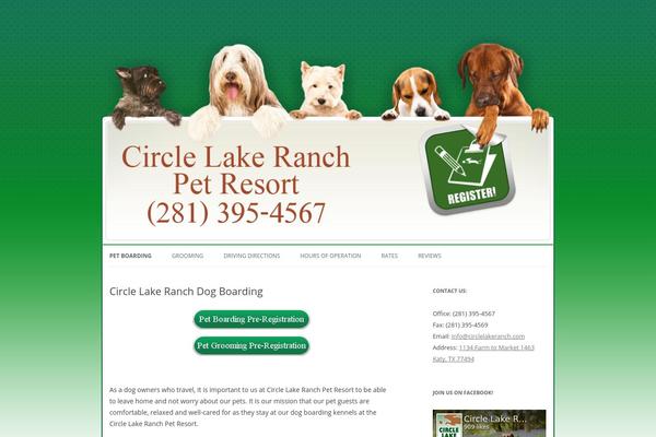 Twentytwelve-child theme site design template sample