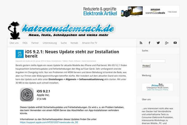 Site using E-recht24-share plugin