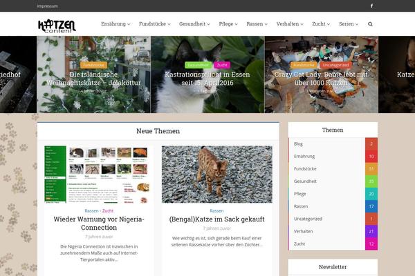 katzencontent.com site used Iblogpro4